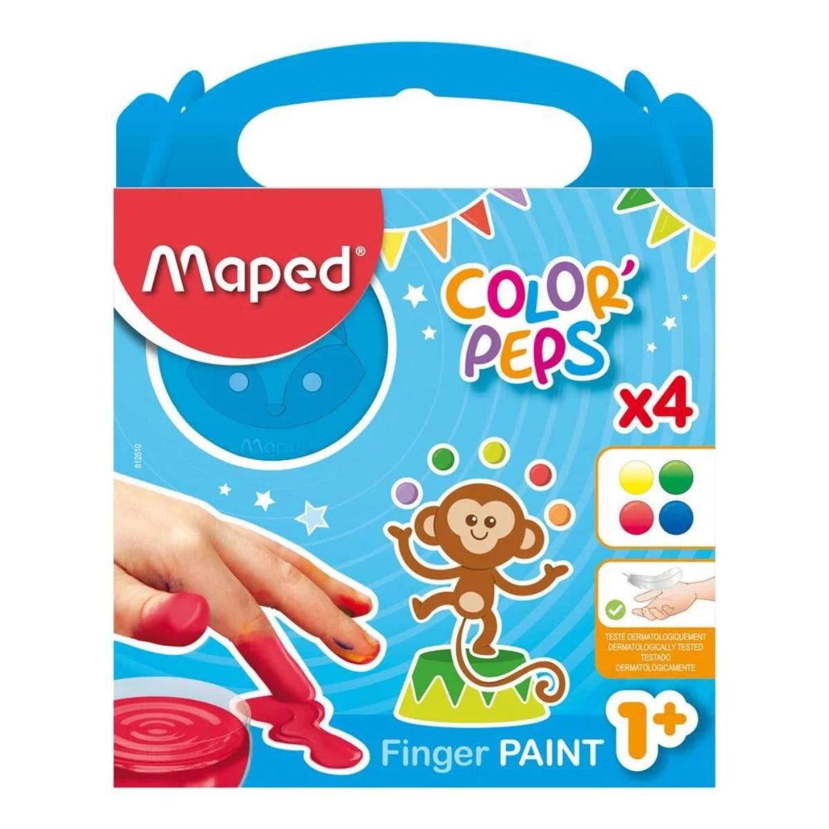maped-peinture-aux-doigts-cr-ative-4-pots-enfant-tactile image 1