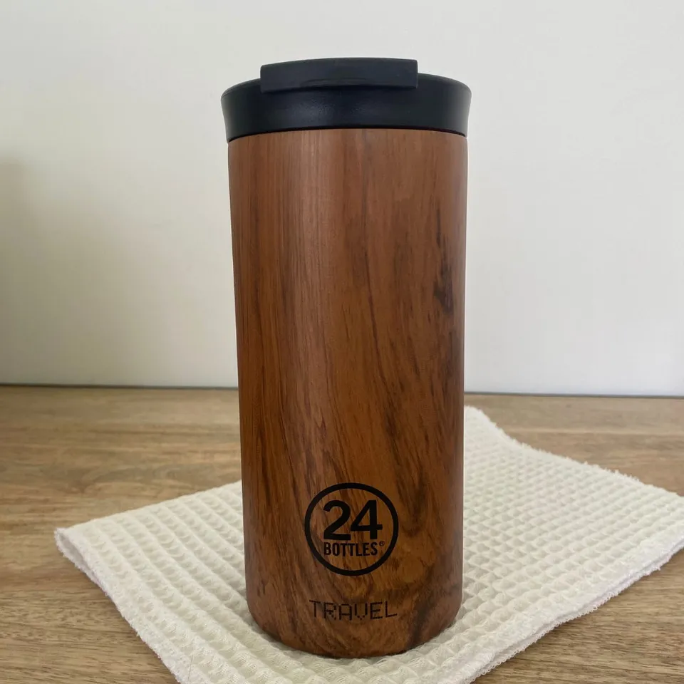 24-bottles-mug-travel-isotherme-600-ml-sequoia-wood-inox image 1