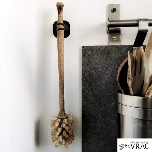 mes-courses-en-vrac-support-mural-brosse-et-goupillon-aimant-gris image 1