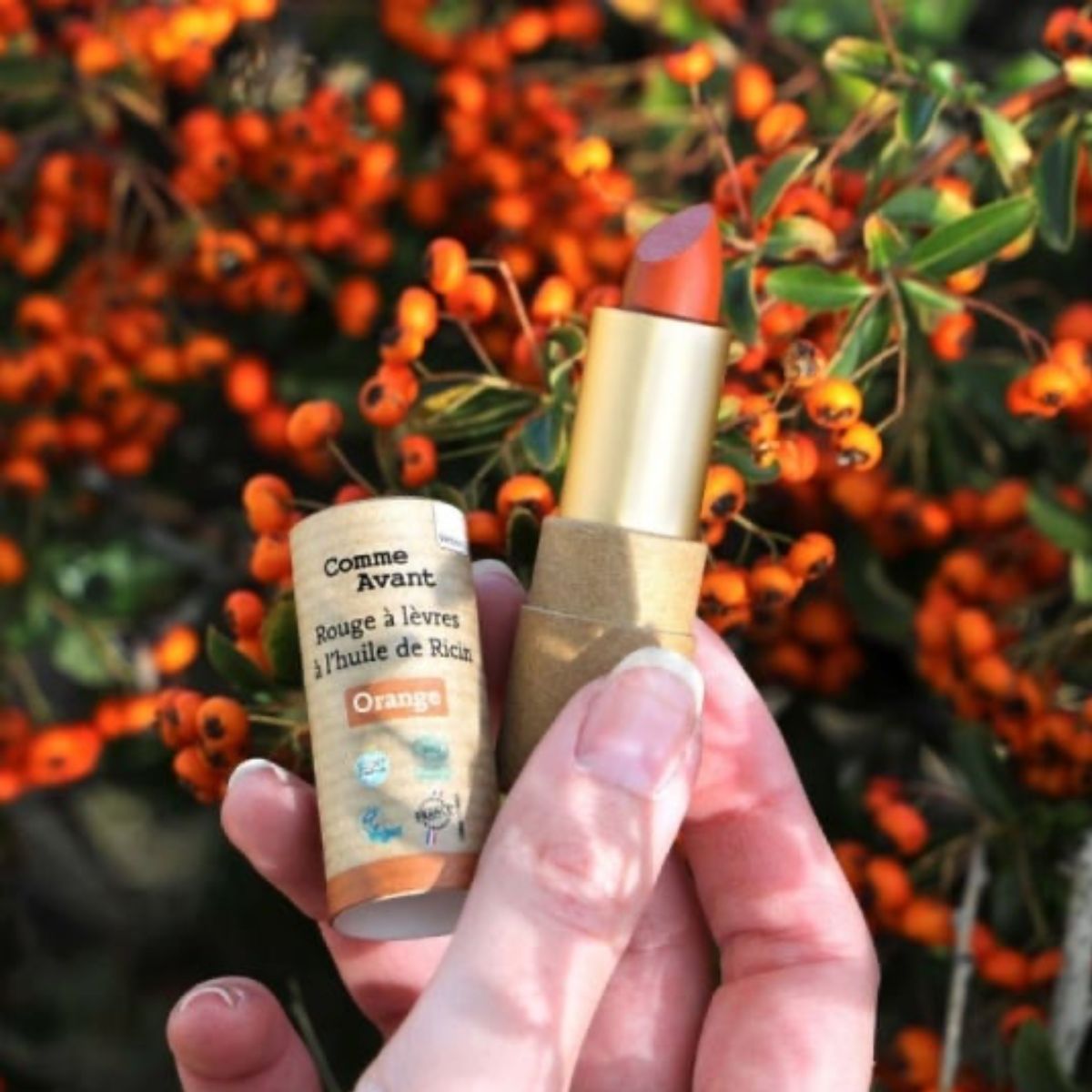 comme-avant-rouge-l-vres-bio-orange-ambr-huile-ricin image 2