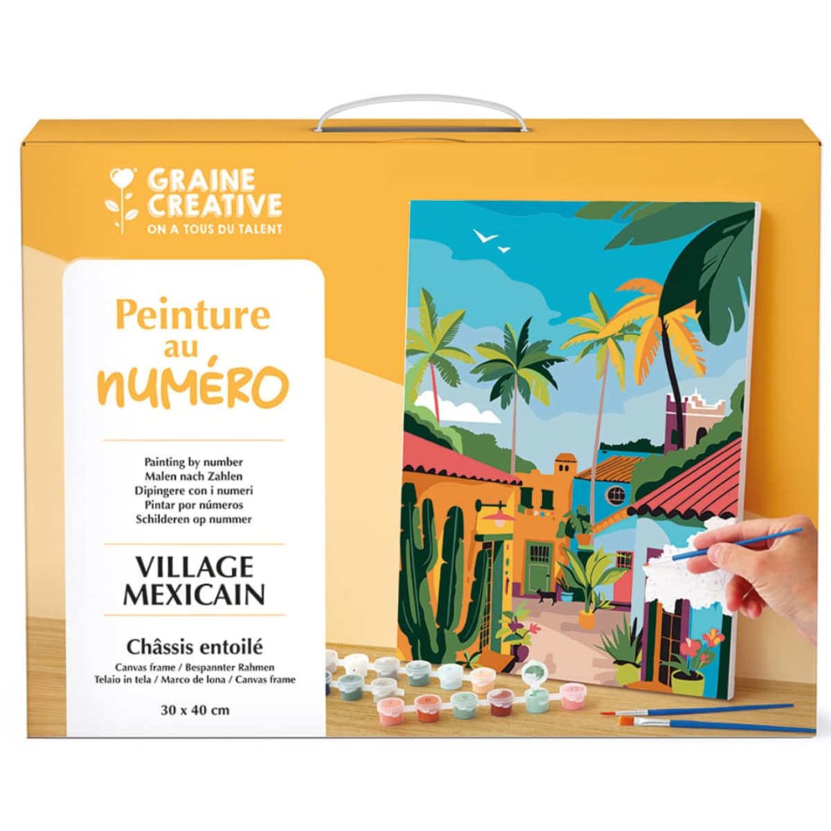 mes-courses-en-vrac-peinture-par-num-ros-30x40-cm-village-mexicain image 1