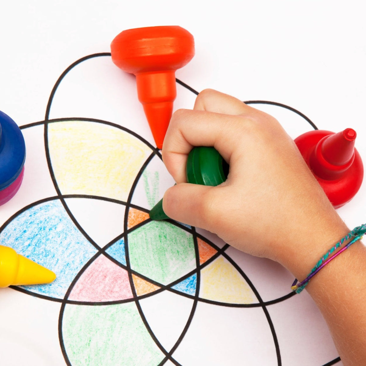lefranc-bourgeois-maxi-crayons-de-cire-6-couleurs-enfant image 2