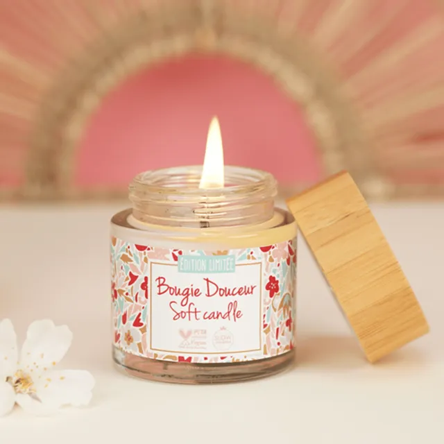 mes-courses-en-vrac-bougie-douceur-cire-v-g-tale-poudre-de-riz-30-g image 1
