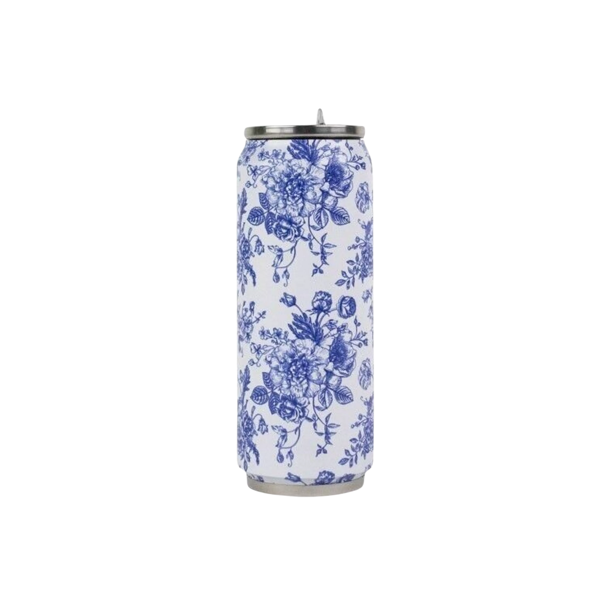 yoko-design-gourdes-canette-isotherme-toile-de-jouy-inox-500-ml image 2