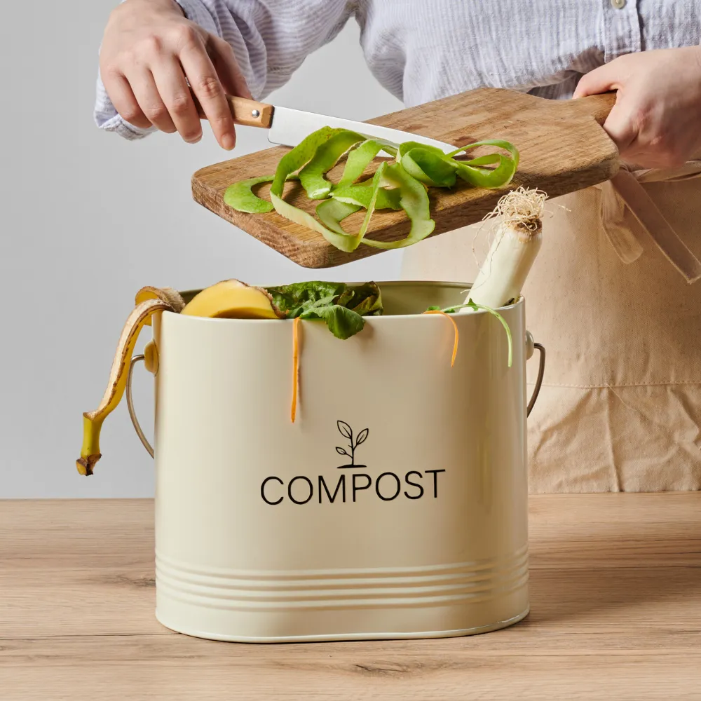 guillouard-luciole-seau-compost-7l-beige-filtre-charbon image 3