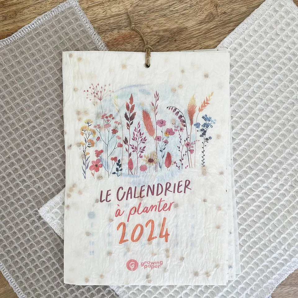 growing-paper-saisons-calendrier-planter-a5-2024 image 1