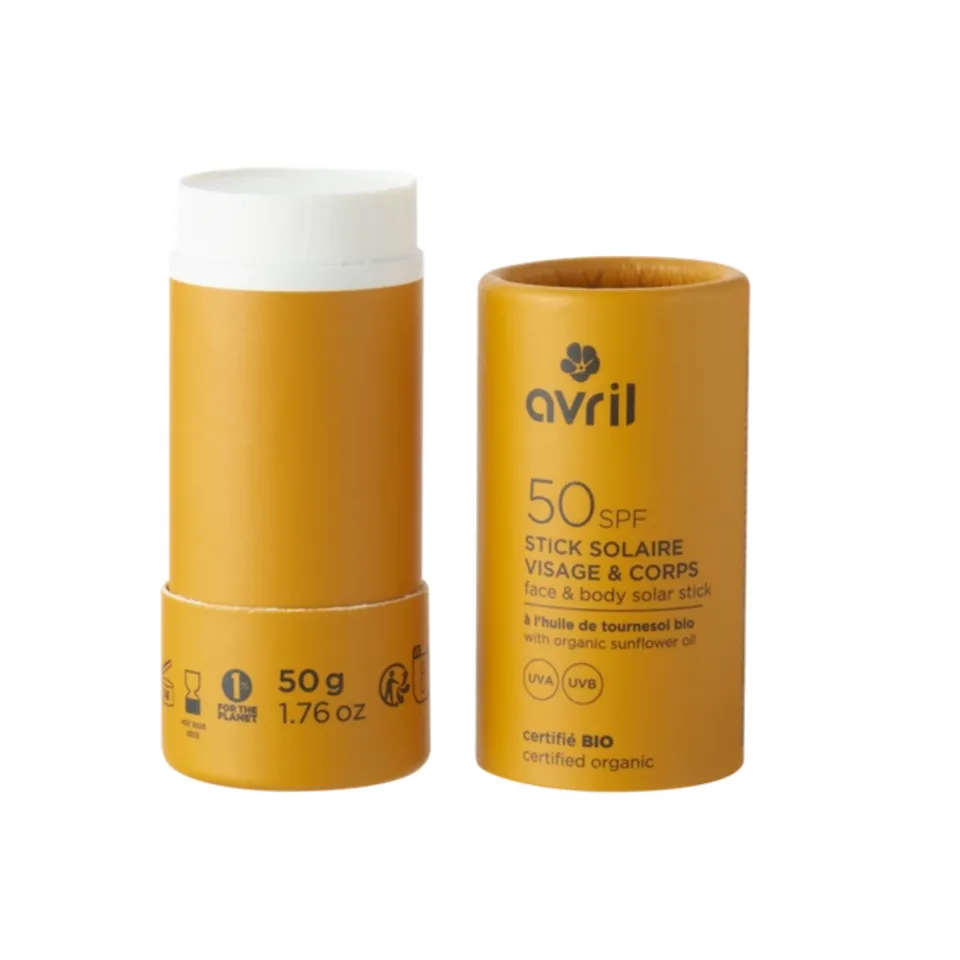 avril-stick-solaire-visage-et-corps-spf-50-bio-50-g image 1