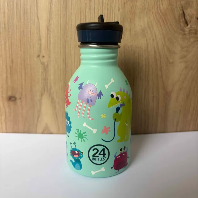 24-bottles-urban-gourde-inox-250-ml-spooky-friends image 1