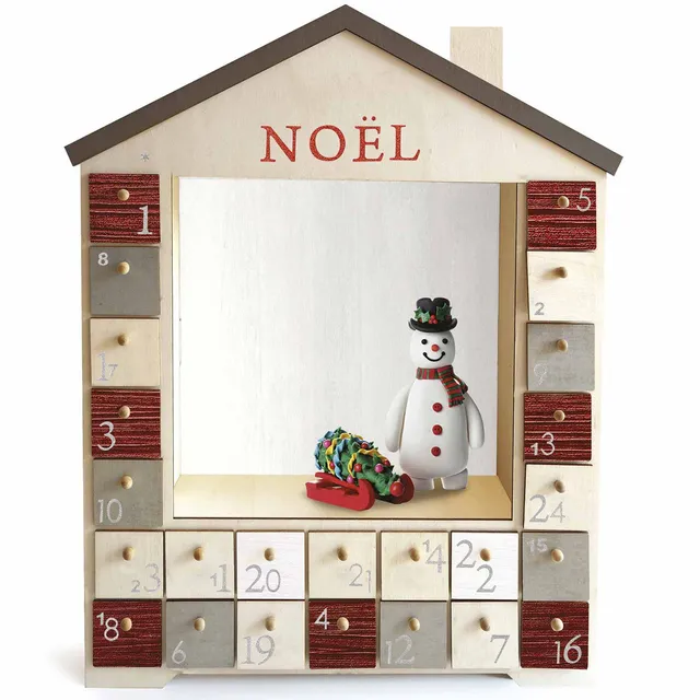 mes-courses-en-vrac-calendrier-avent-chalet-no-l-bois-d-corer image 1