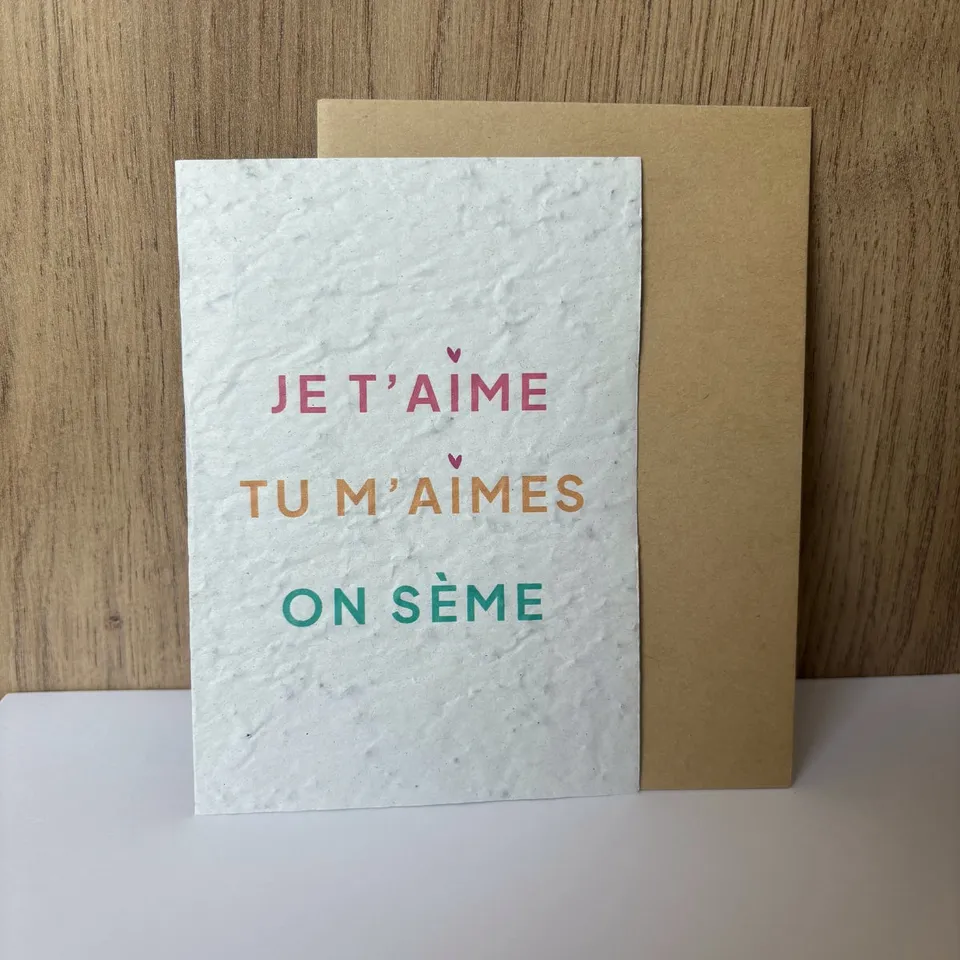 growing-paper-carte-ensemenc-e-planter-carte-amour-fleurs image 1