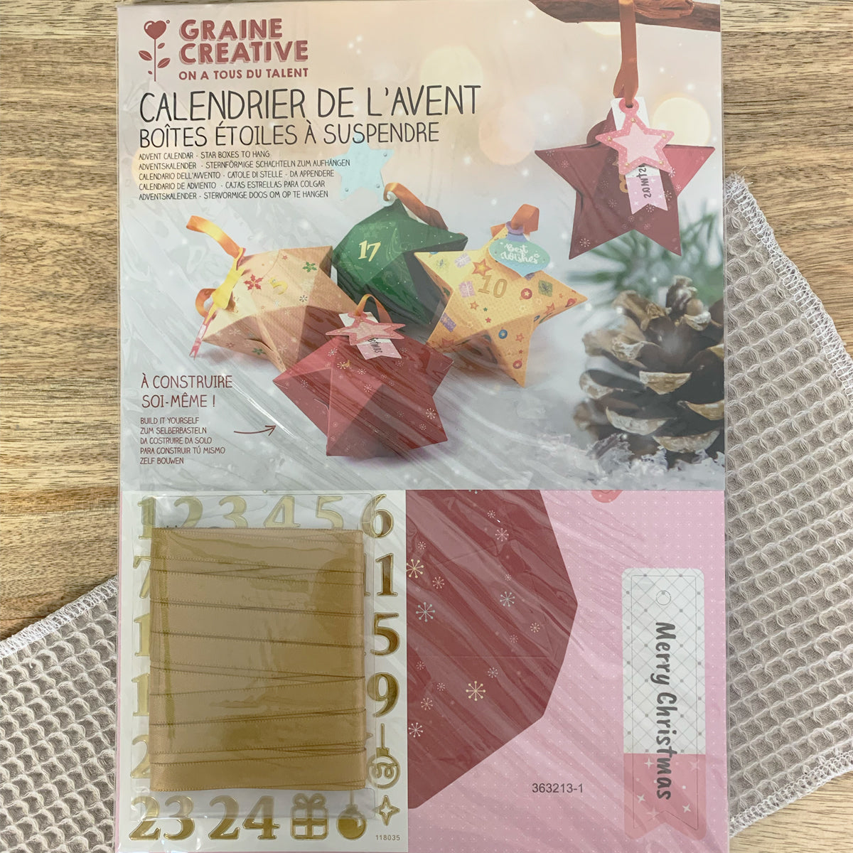 mes-courses-en-vrac-calendriers-de-l-avent-kit-toiles-24-bo-tes-carton image 2