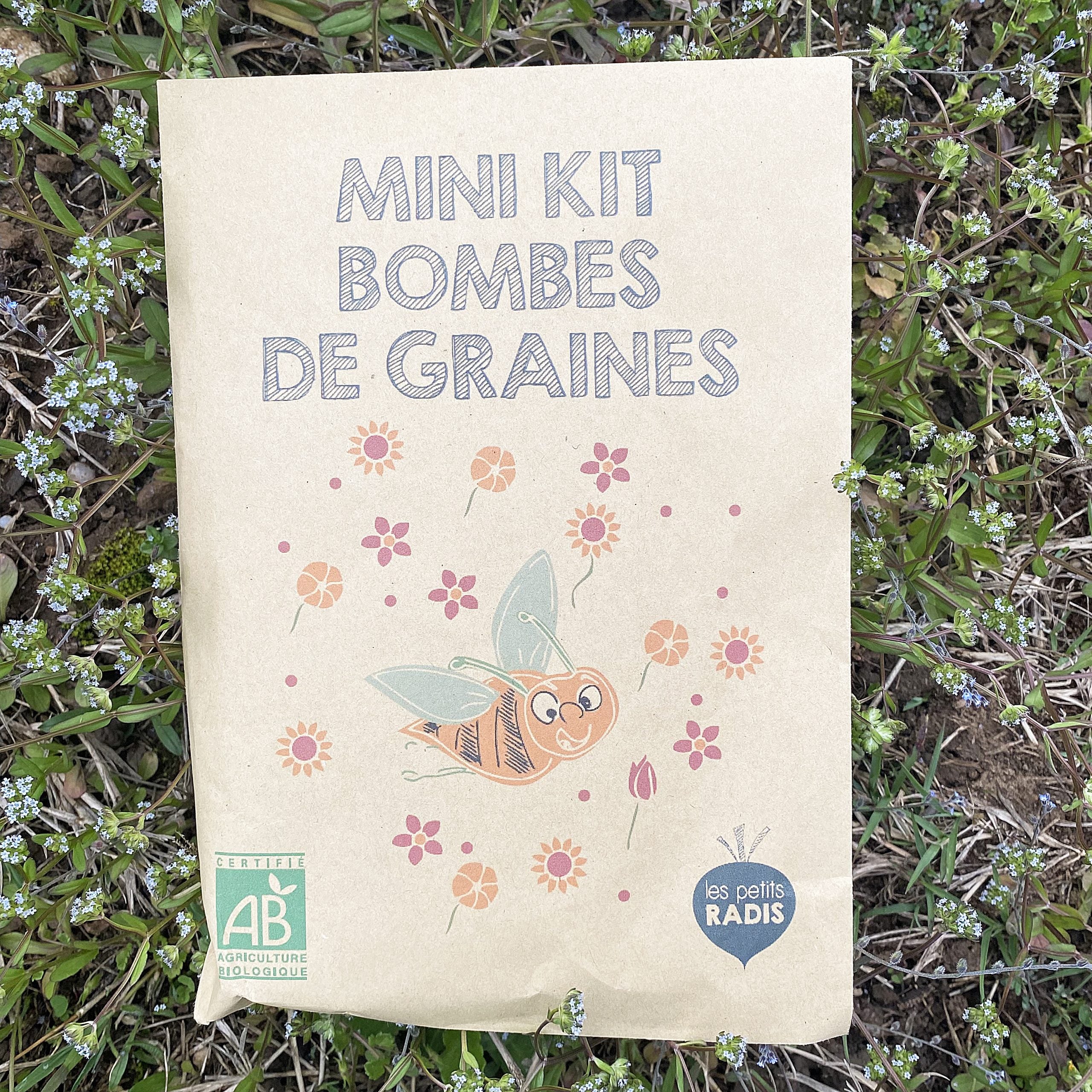 les-petits-radis-mini-kit-bombes-de-graines-fleurs-mellif-res-bio image 1