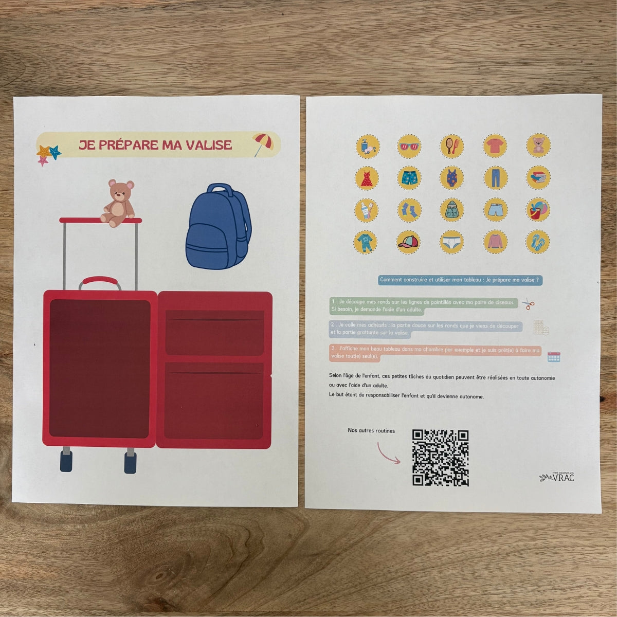 toasty-j-apprends-pr-parer-ma-valise-tableau-routine-enfant image 2