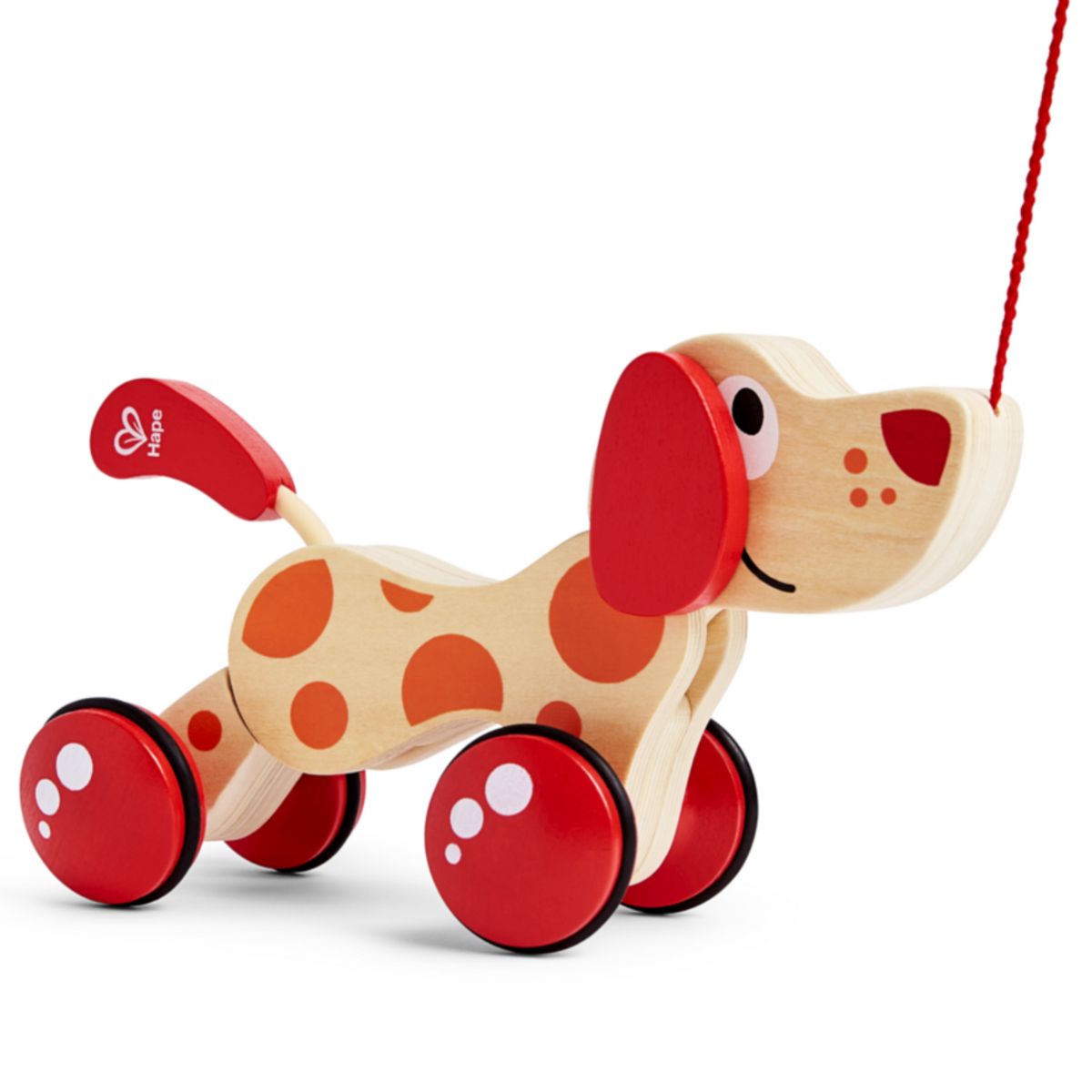 hape-chien-jouet-bois-tirer-promener-d-s-12-mois image 2