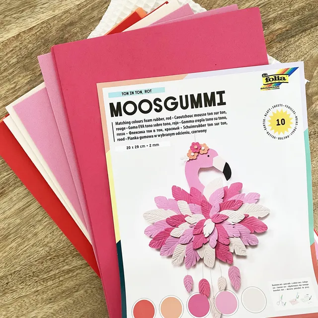 kit-cr-atif-mousse-rose-plaques-10-pi-ces-loisirs-enfants image 1