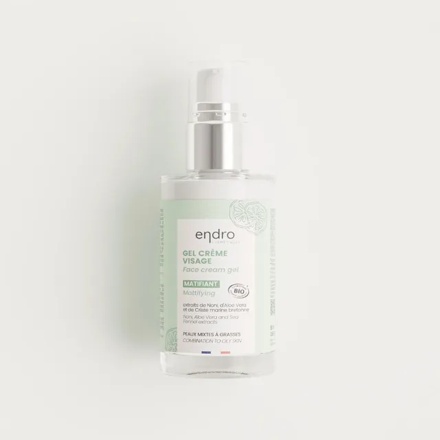 endro-gel-cr-me-visage-matifiant-bio-50-ml-peaux-mixtes image 1