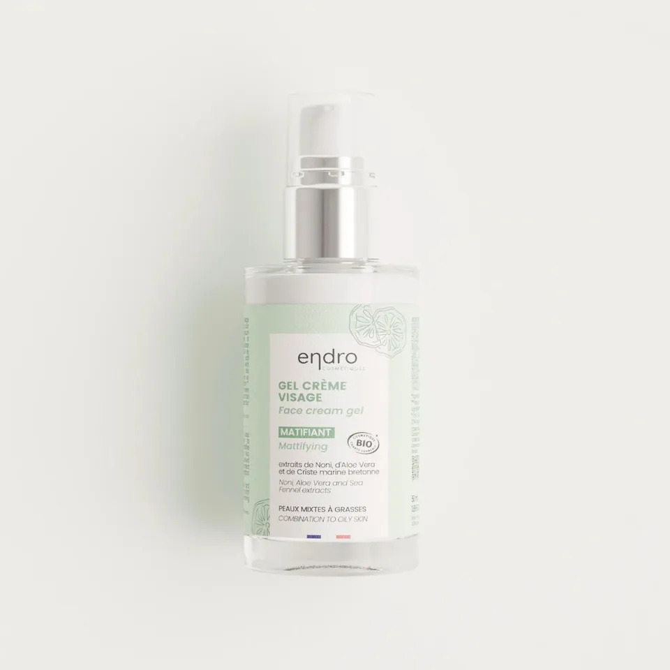endro-gel-cr-me-visage-matifiant-bio-50-ml-peaux-mixtes image 1