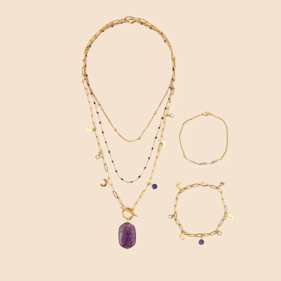 graine-cr-ative-kit-diy-bijoux-inox-parure-violette-dor image 1