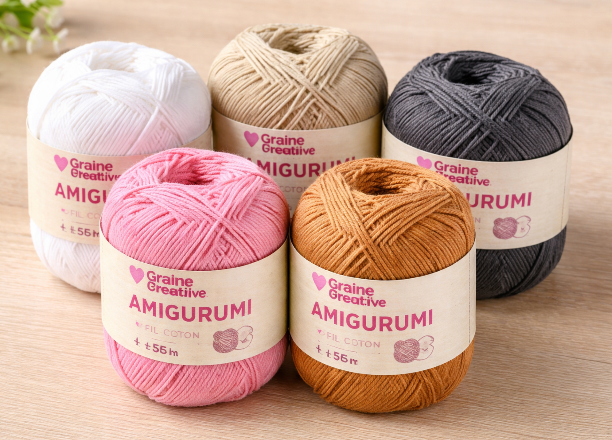 graine-cr-ative-amigurumi-fil-coton-crochet-5-pelotes-multicolore image 1