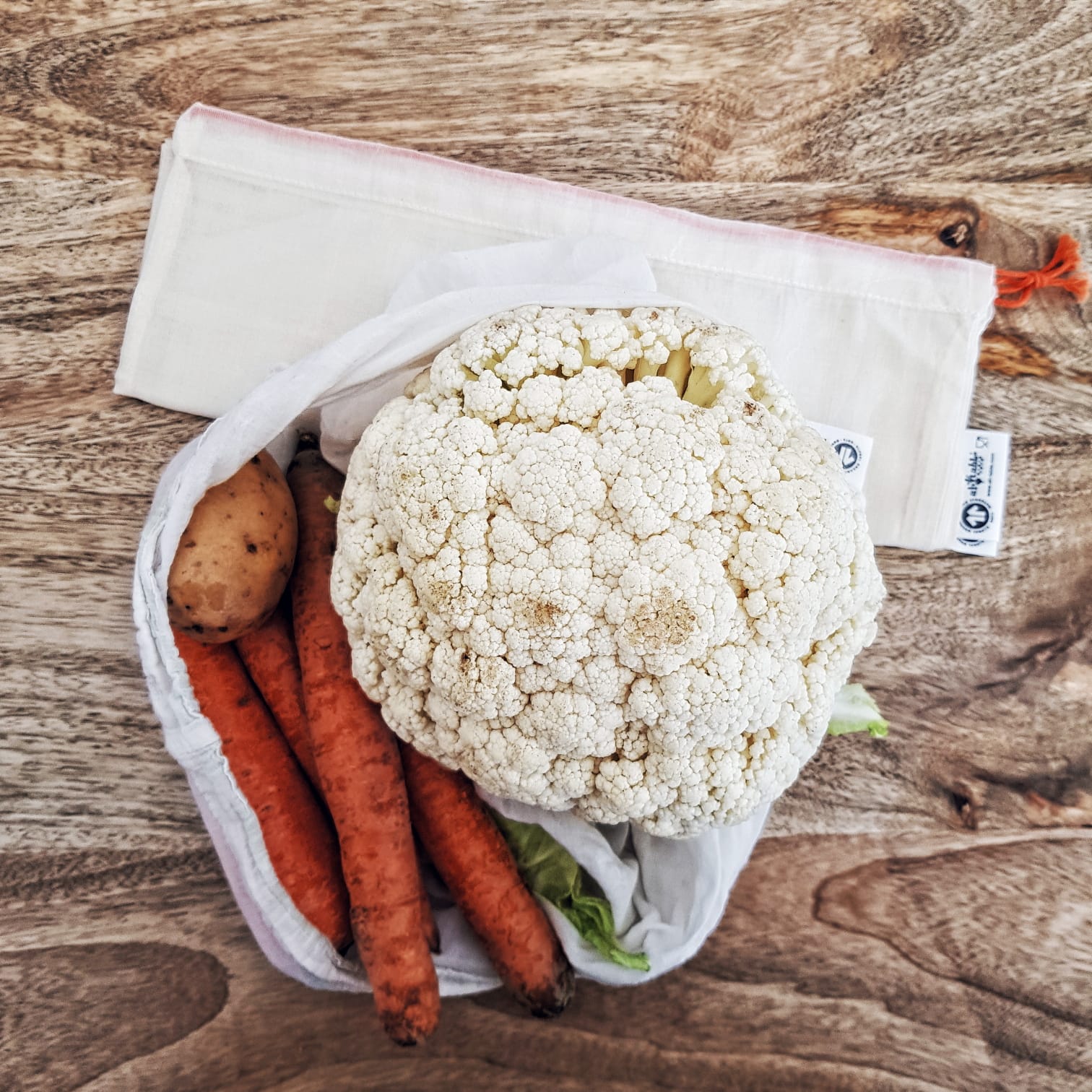 mes-courses-en-vrac-5-sacs-l-gumes-tissu-taille-l-coton-bio image 1