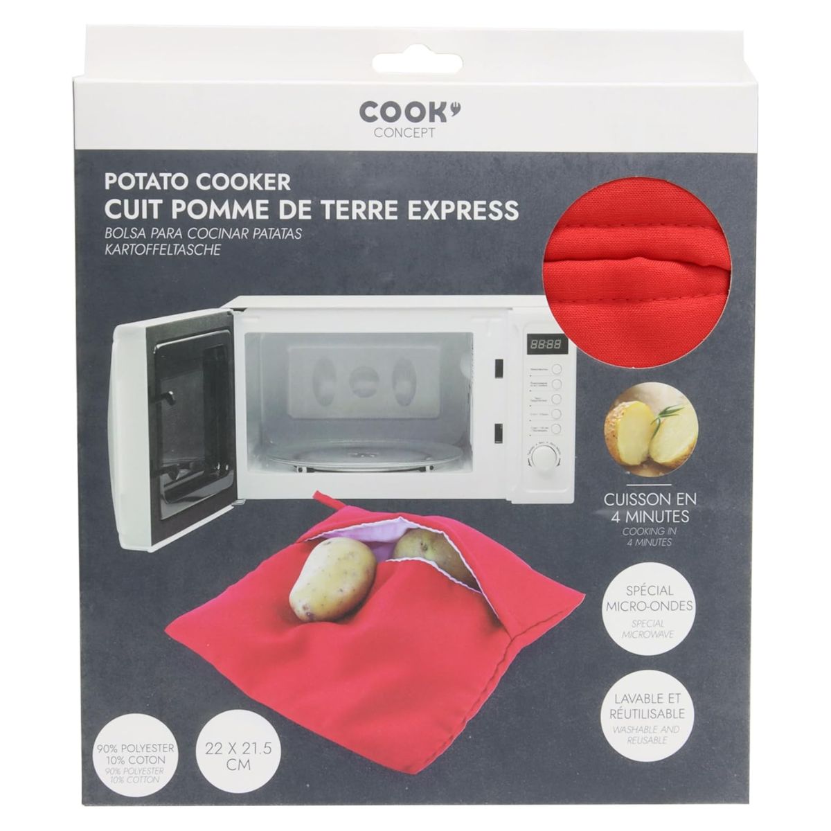cook-concept-cuit-pommes-de-terre-express-micro-ondes-sans-eau image 4