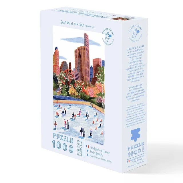 mes-courses-en-vrac-patinoire-new-york-puzzle-1000-pi-ces-central-park image 1