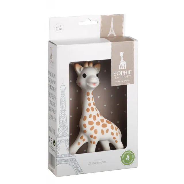 sophie-la-girafe-jouet-b-b-caoutchouc-naturel-18-cm image 1