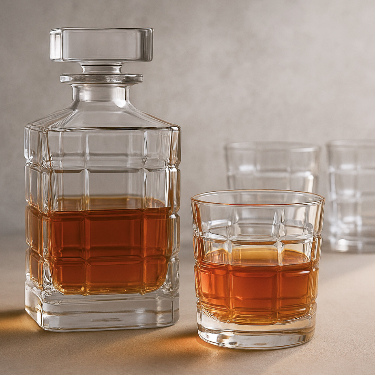 table-passion-stone-coffret-carafe-whisky-6-verres image 2