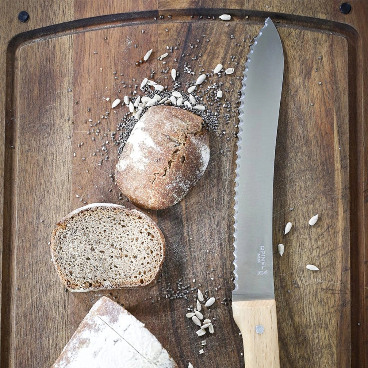 opinel-n-116-couteau-pain-lame-dent-e-cuisine image 1
