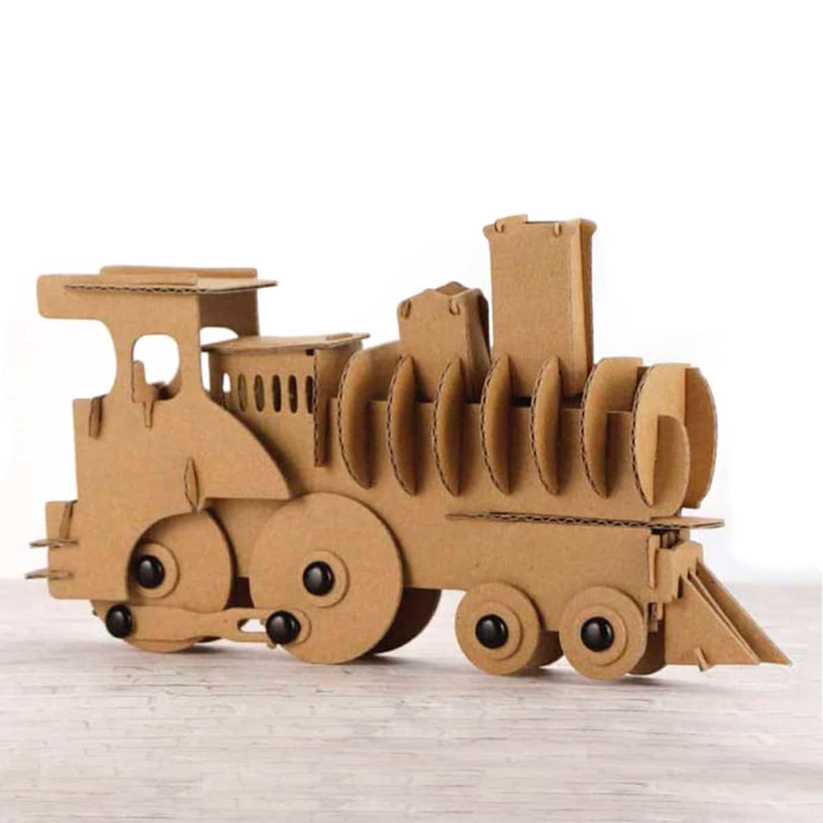 mes-courses-en-vrac-maquette-3d-carton-train-maquette-19-cm-sans-colle image 1