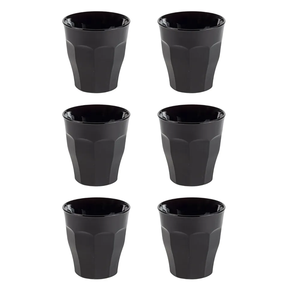 duralex-picardie-pack-6-verres-tremp-s-noir-l-unit image 1