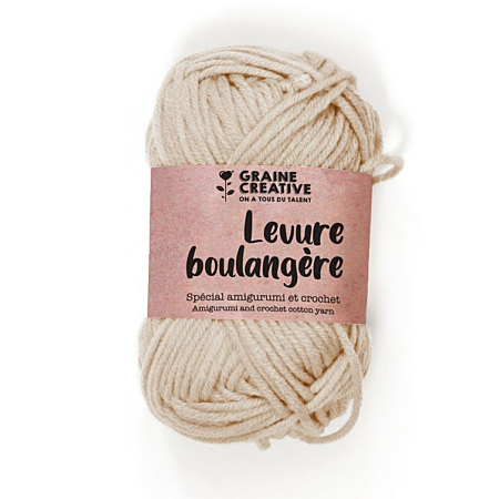 graine-cr-ative-fil-coton-beige-crochet-amigurumi-27-g image 1