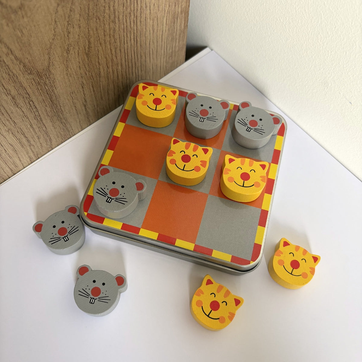 small-foot-morpion-magn-tique-chats-souris-voyage image 4