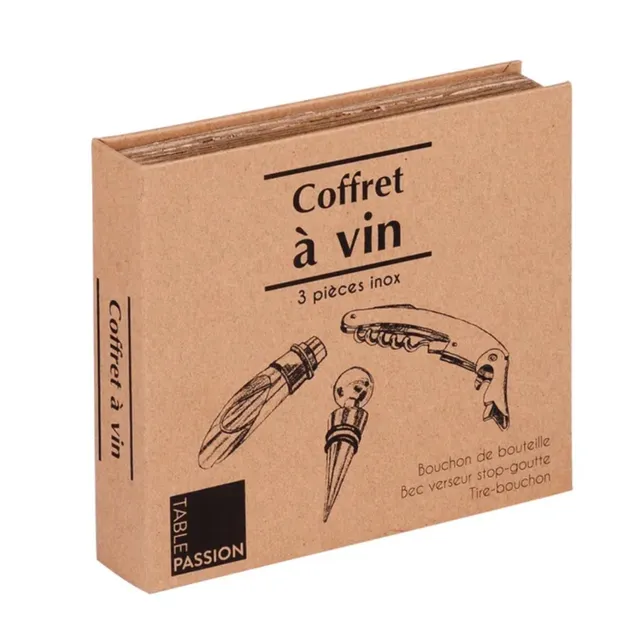 coffret-vin-inox-3-pi-ces-tire-bouchon-livre image 1