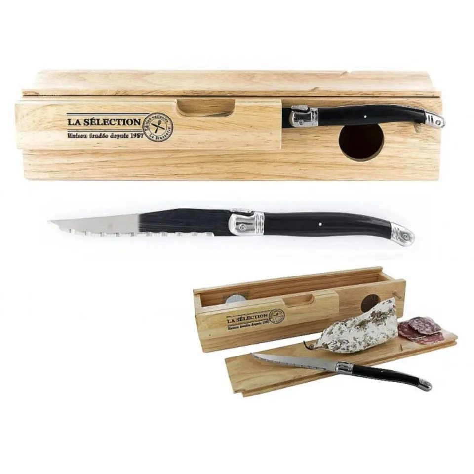 mes-courses-en-vrac-cave-saucisson-bois-avec-couteau image 1