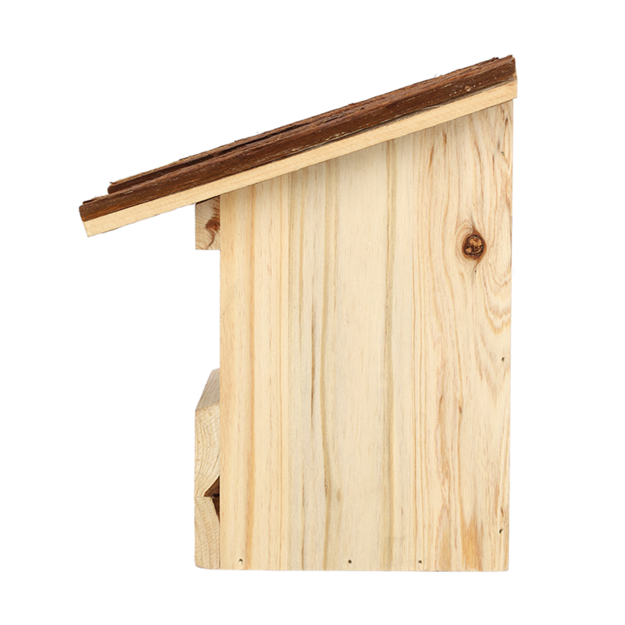 esschert-design-nichoir-rouge-gorge-toit-corce-bois image 5