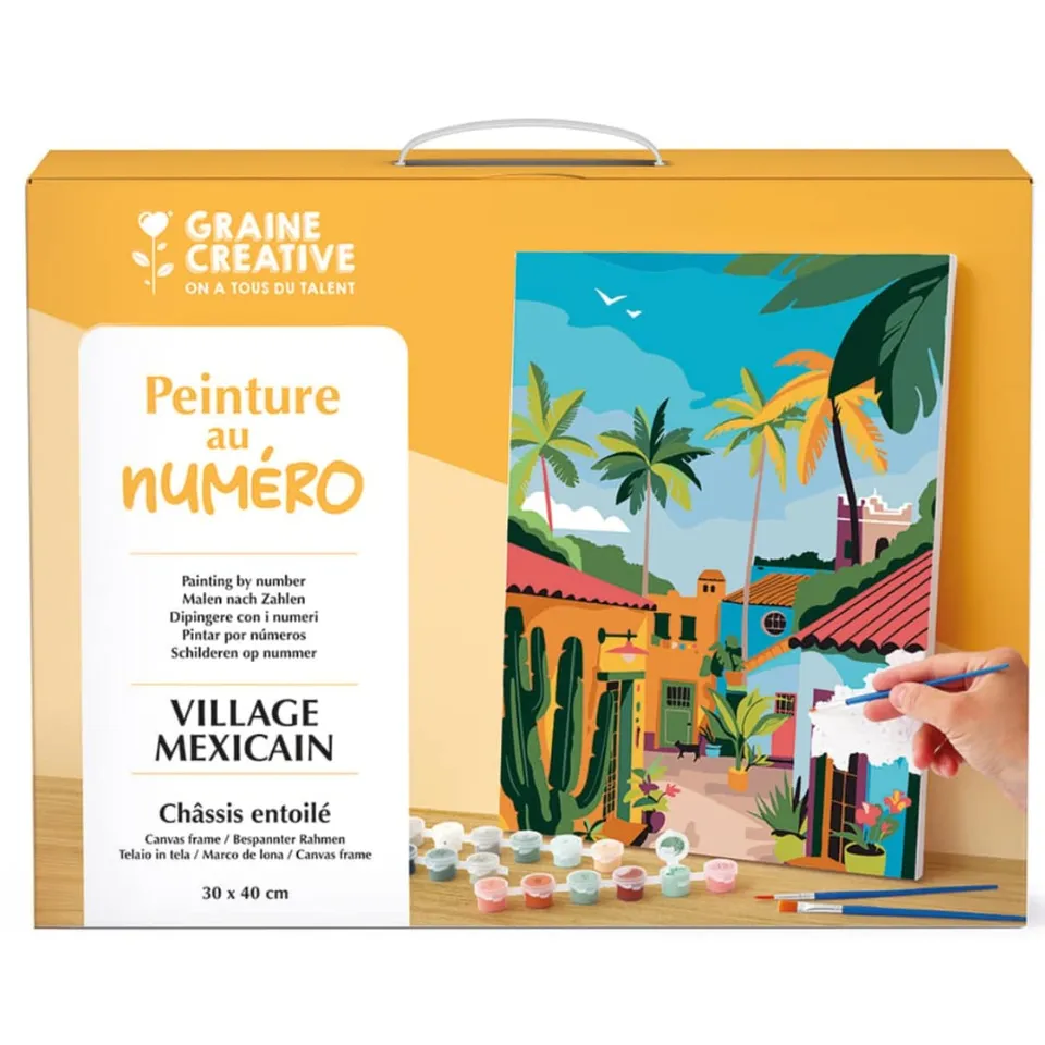 mes-courses-en-vrac-peinture-par-num-ros-30x40-cm-village-mexicain image 1