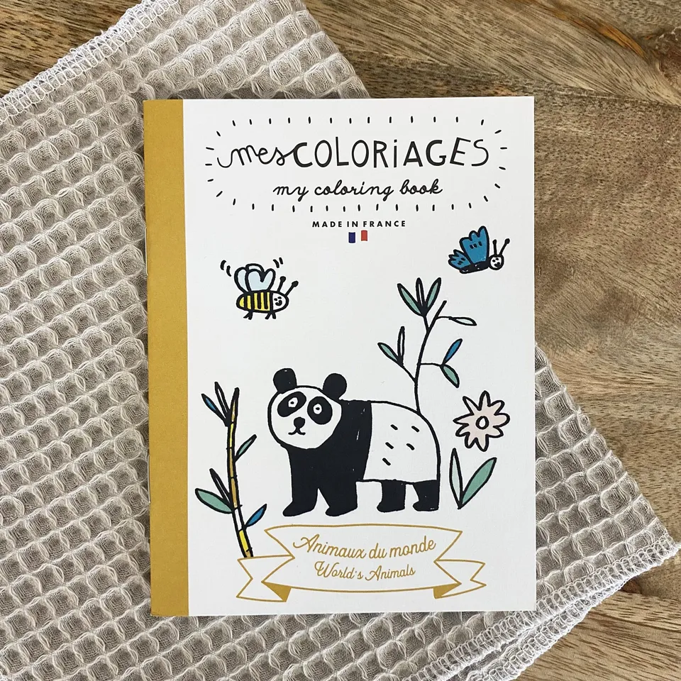 mes-courses-en-vrac-cahier-coloriage-animaux-du-monde-16-pages image 1