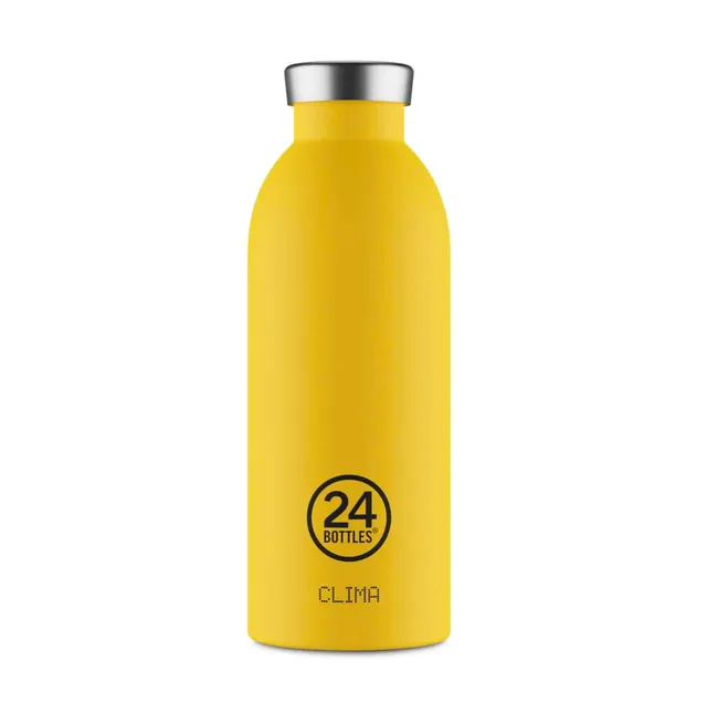 24-bottles-clima-gourde-isotherme-500-ml-jaune image 1