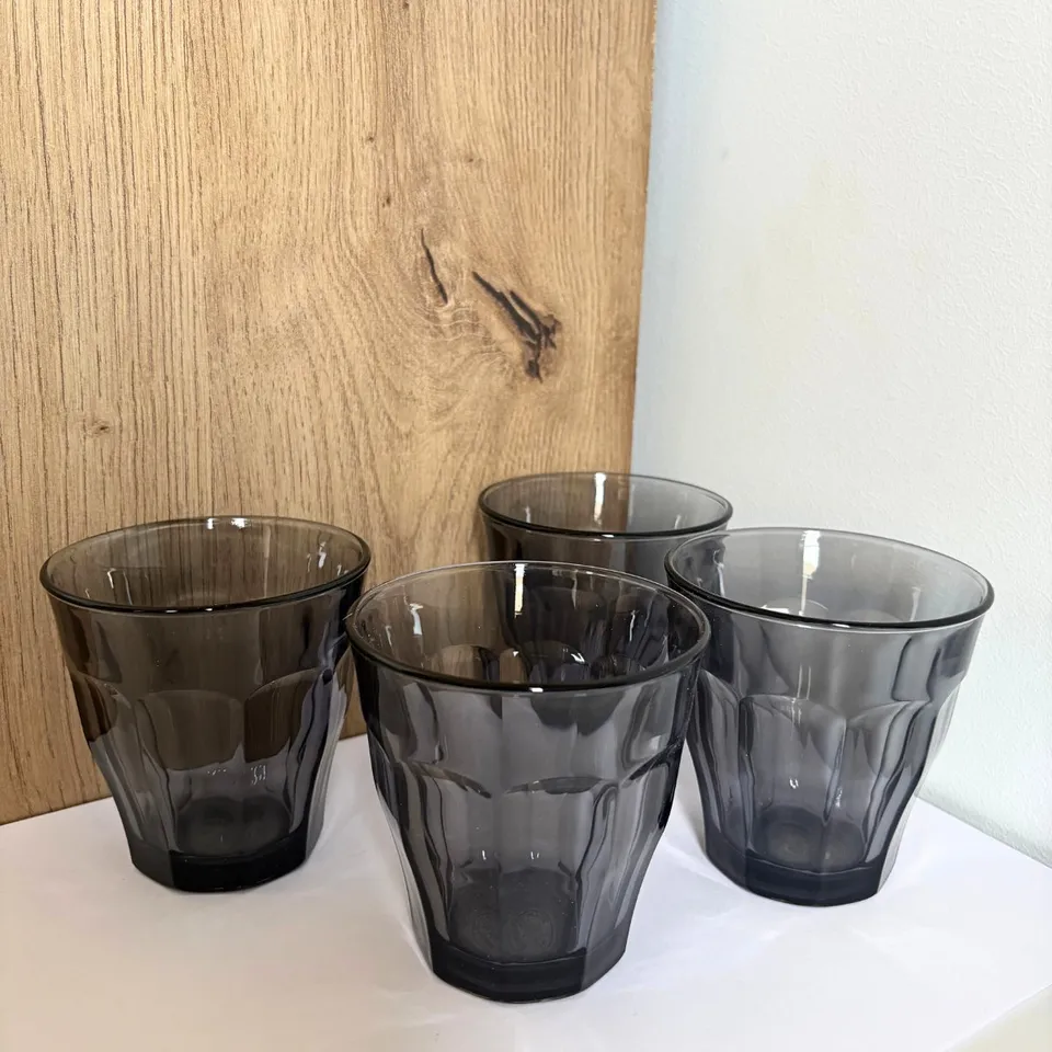duralex-picardie-lot-4-verres-gris-250-ml-empilables image 1