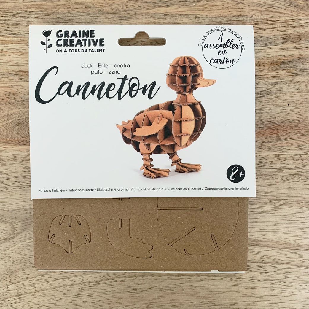 mes-courses-en-vrac-maquettes-caneton-maquette-3d-carton-sans-colle image 1