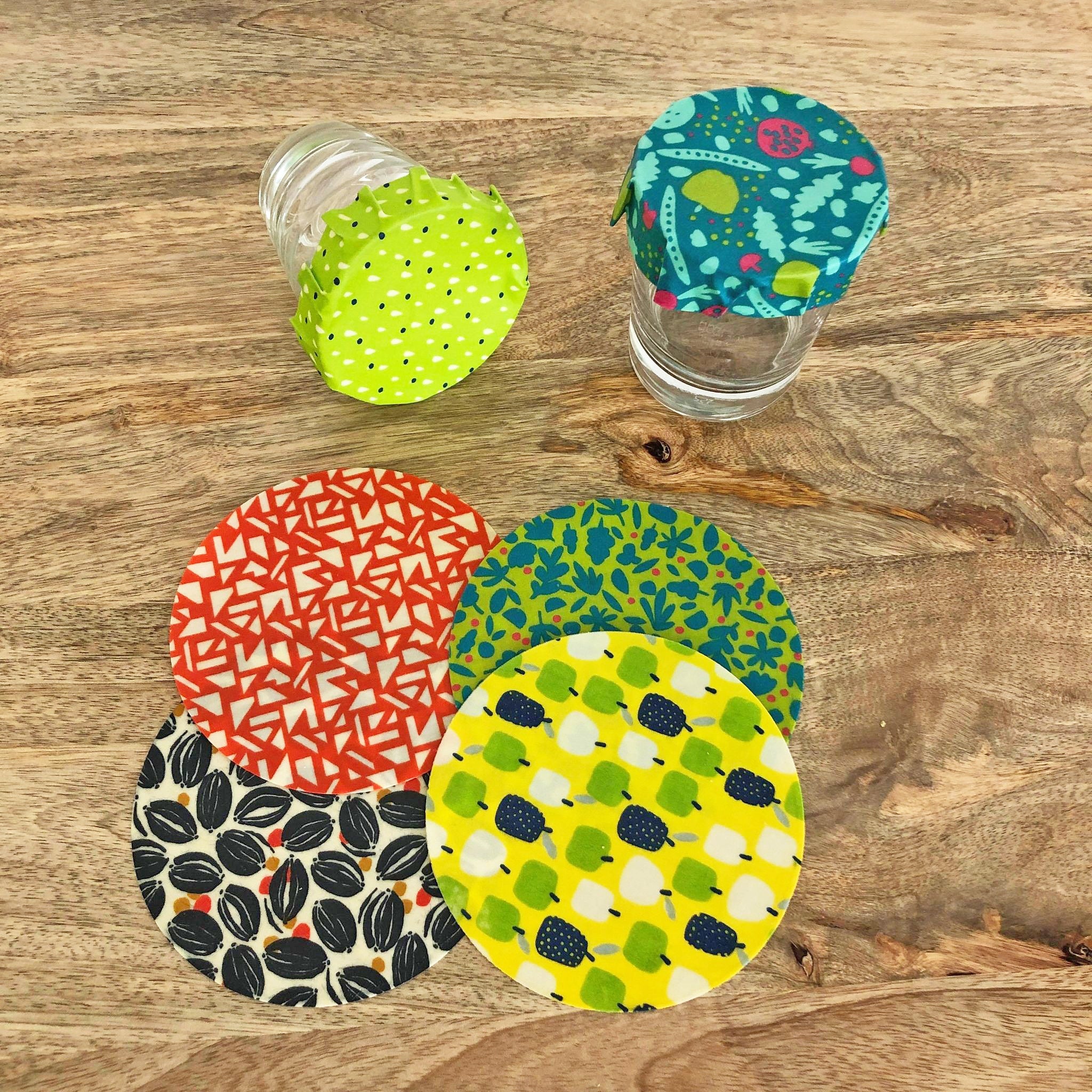 mes-courses-en-vrac-bee-s-wrap-mini-rond-cire-abeille-lot-6 image 1