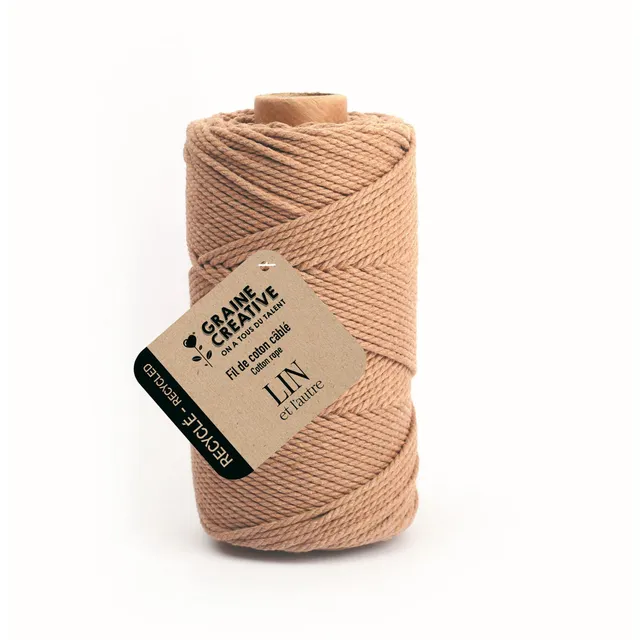 graine-cr-ative-bobine-fil-coton-c-bl-recycl-fil-lin image 1