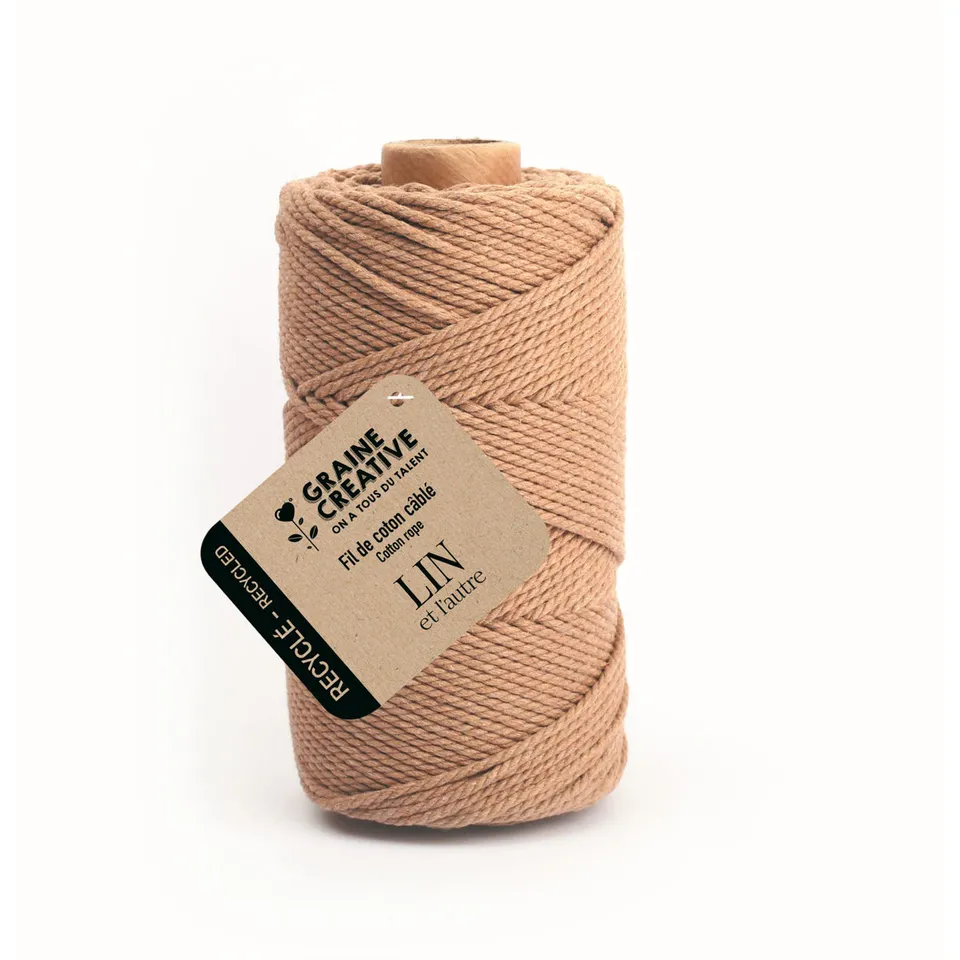 graine-cr-ative-bobine-fil-coton-c-bl-recycl-fil-lin image 1