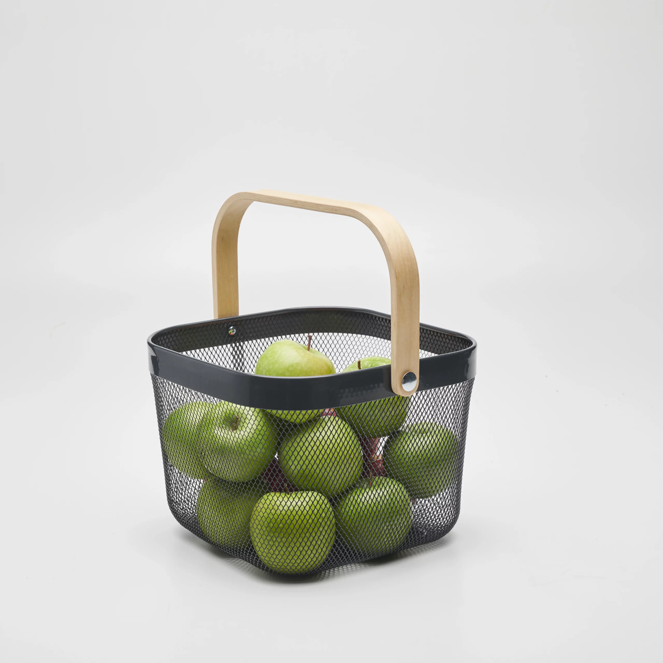 guillouard-luciole-panier-m-tal-10l-gris-anse-bois image 3