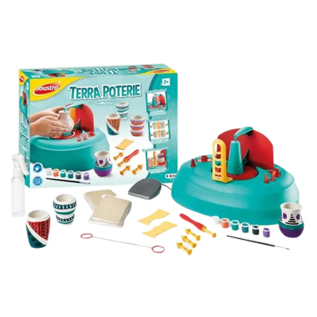 mes-courses-en-vrac-maped-kit-poterie-tour-potier-enfant image 1