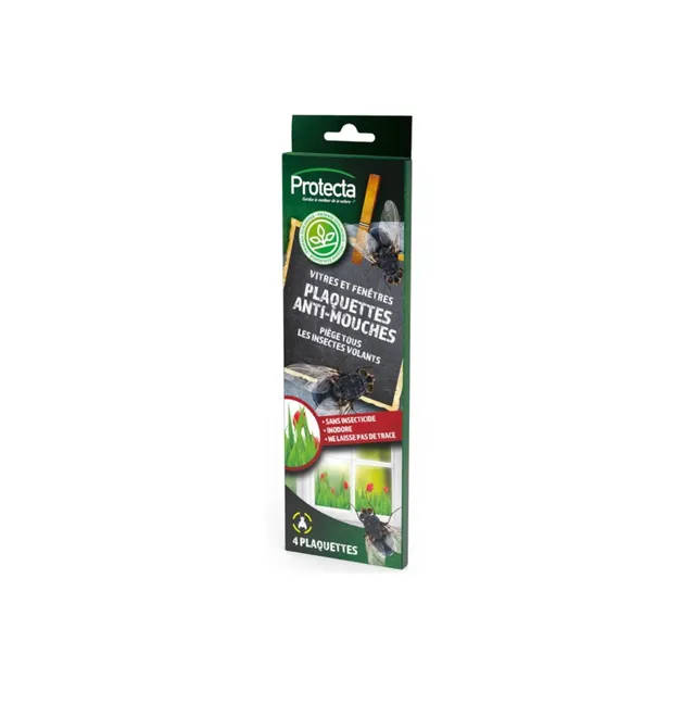 k-pro-anti-nuisibles-pi-ge-adh-sif-mouches-d-cor-es-lot-4-sans-insecticide image 1