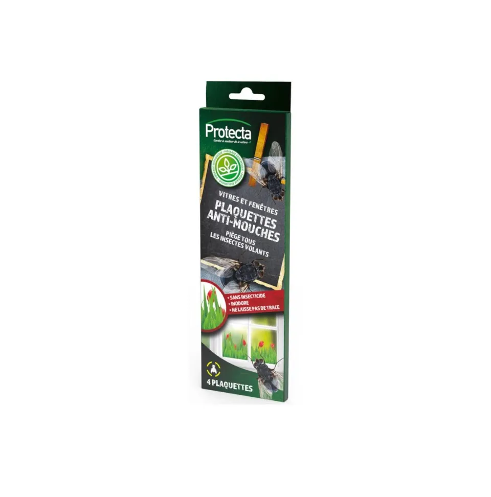 k-pro-anti-nuisibles-pi-ge-adh-sif-mouches-d-cor-es-lot-4-sans-insecticide image 1