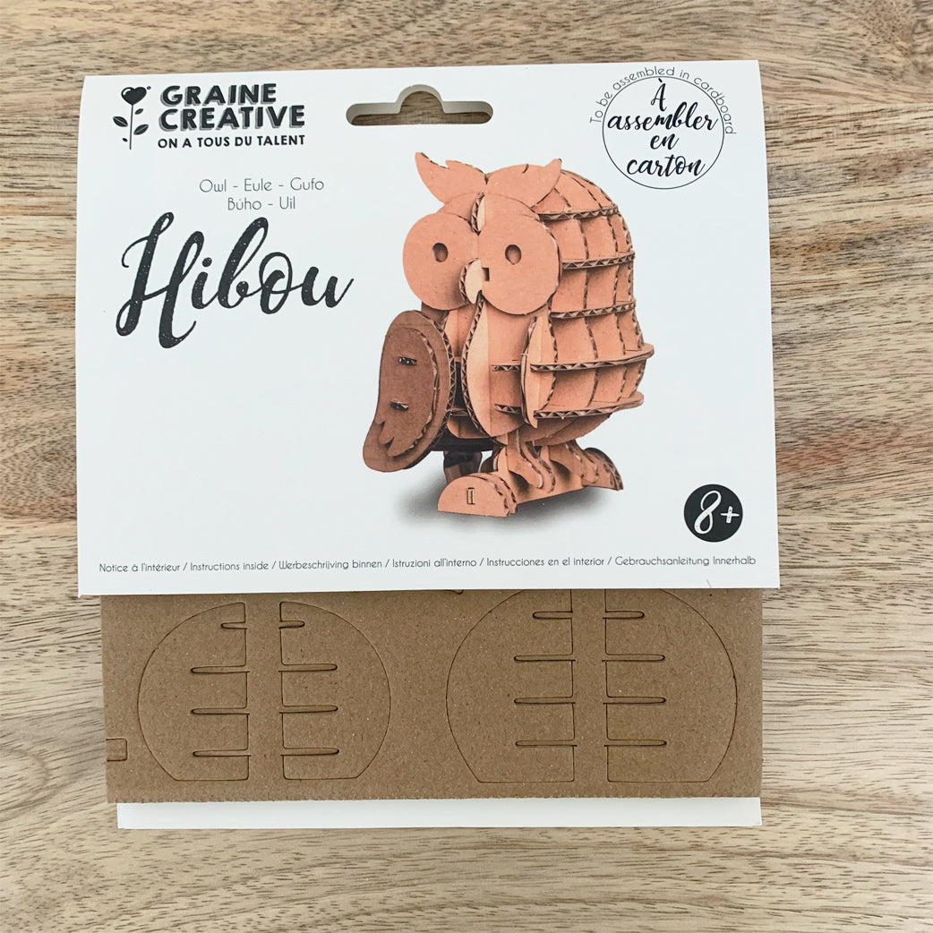 mes-courses-en-vrac-maquette-3d-carton-hibou-15x15-cm-sans-colle image 1