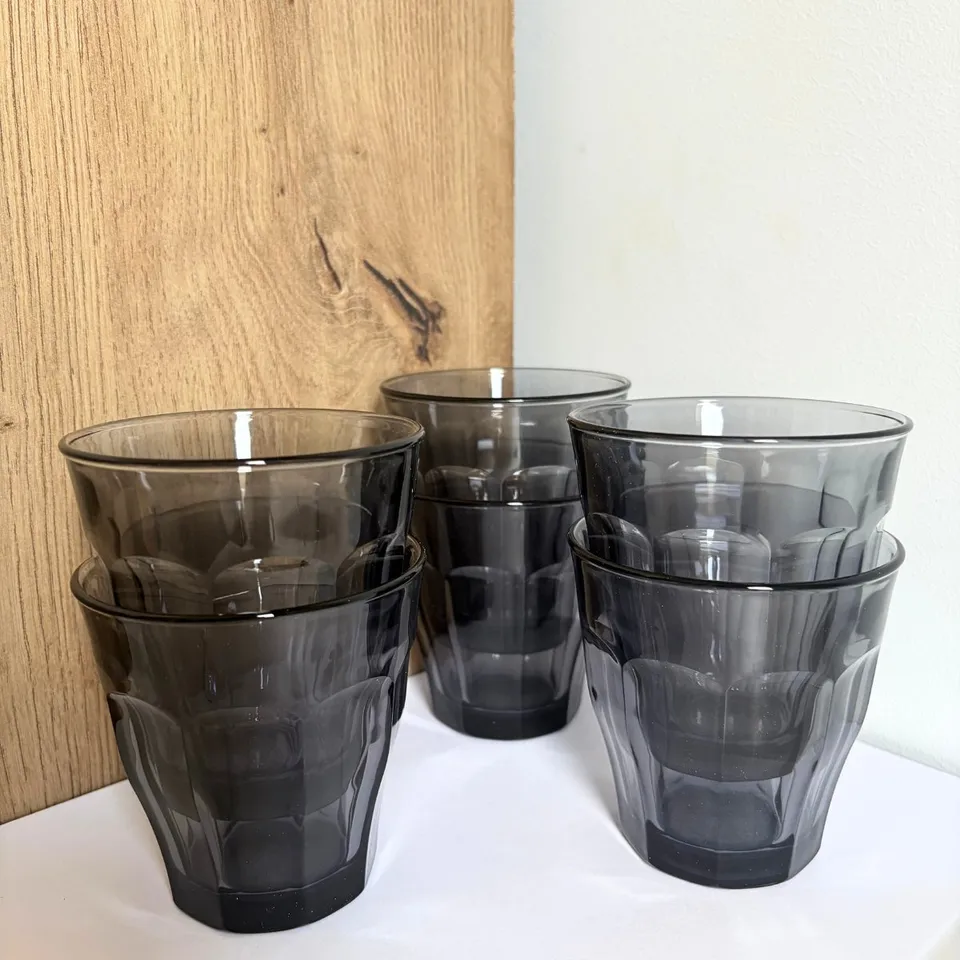 duralex-picardie-lot-6-verres-gris-250-ml-empilables image 1